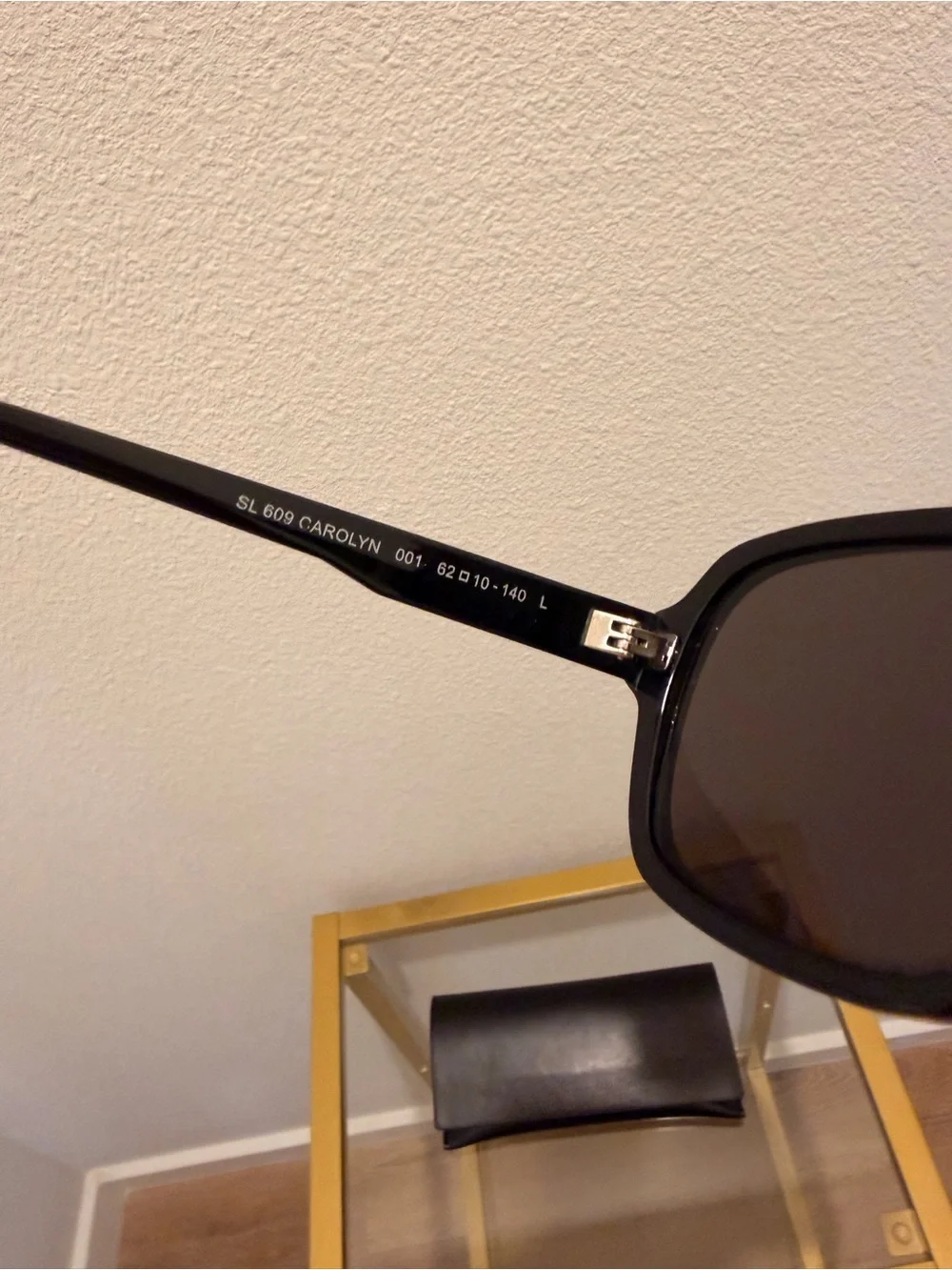 Saint Laurent SL 609 Carolyn shield sunglasses